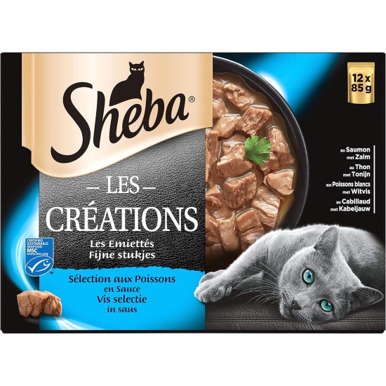 Sheba Delices du Day Food Storage Bags for Cats 12 x (6 x 50 g) Sheba Delices du Day Food Storage Bags for Cats 12 x (6 x 50 g)