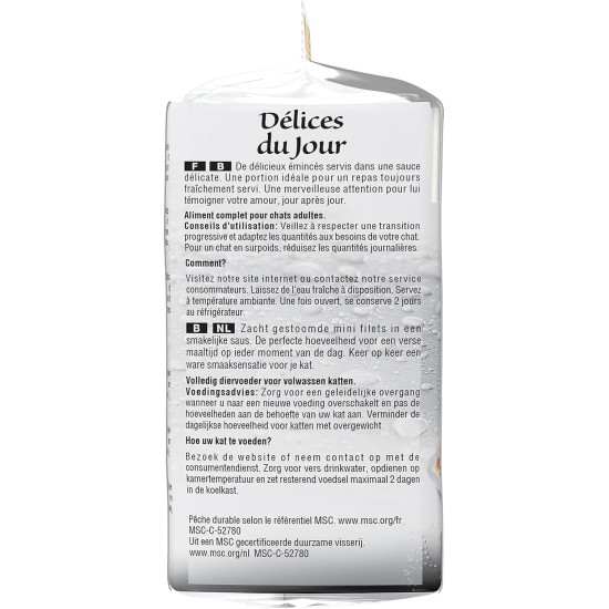 Sheba Delices du Day Food Storage Bags for Cats 12 x (6 x 50 g) Sheba Delices du Day Food Storage Bags for Cats 12 x (6 x 50 g)
