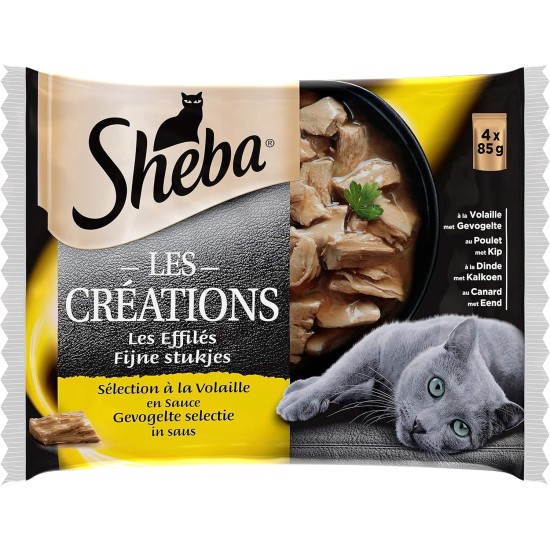 Sheba Delices du Day Food Storage Bags for Cats 12 x (6 x 50 g) Sheba Delices du Day Food Storage Bags for Cats 12 x (6 x 50 g)