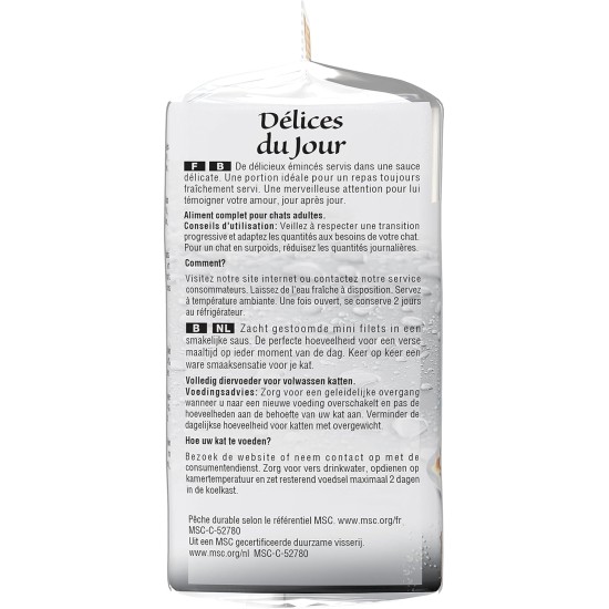 Sheba Delices du Day Food Storage Bags for Cats 12 x (6 x 50 g) Sheba Delices du Day Food Storage Bags for Cats 12 x (6 x 50 g)