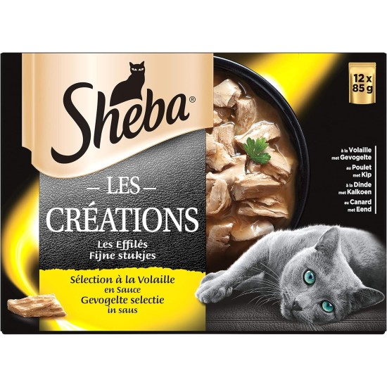 Sheba Delices du Day Food Storage Bags for Cats 12 x (6 x 50 g) Sheba Delices du Day Food Storage Bags for Cats 12 x (6 x 50 g)