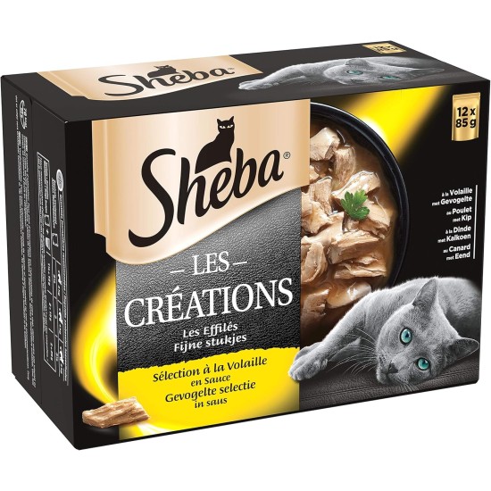 Sheba Delices du Day Food Storage Bags for Cats 12 x (6 x 50 g) Sheba Delices du Day Food Storage Bags for Cats 12 x (6 x 50 g)
