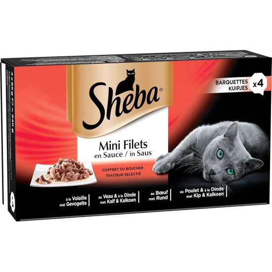 Sheba Delices du Day Food Storage Bags for Cats 12 x (6 x 50 g) Sheba Delices du Day Food Storage Bags for Cats 12 x (6 x 50 g)