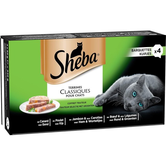 Sheba Delices du Day Food Storage Bags for Cats 12 x (6 x 50 g) Sheba Delices du Day Food Storage Bags for Cats 12 x (6 x 50 g)