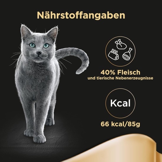 Sheba Delikatesse in Jelly, High-Quality Wet Cat Food, in 85 g Tray or Bag Various Varieties Sheba Delikatesse in Jelly, High-Quality Wet Cat Food, in 85 g Tray or Bag Various Varieties
