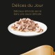 Sheba Délices du Jour - Wet food for adult cats - Poultry selection in sauce - Fresh bags 12 x (6 x 50 g)