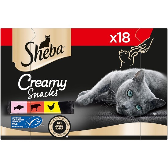 Sheba Fresh & Fine in Sauce, High-Quality Wet Cat Food, Portion Bag, Multipack with Chicken, Poultry and Turkey, 75 x 50 g Sheba Fresh & Fine in Sauce, High-Quality Wet Cat Food, Portion Bag, Multipack with Chicken, Poultry and Turkey, 75 x 50 g
