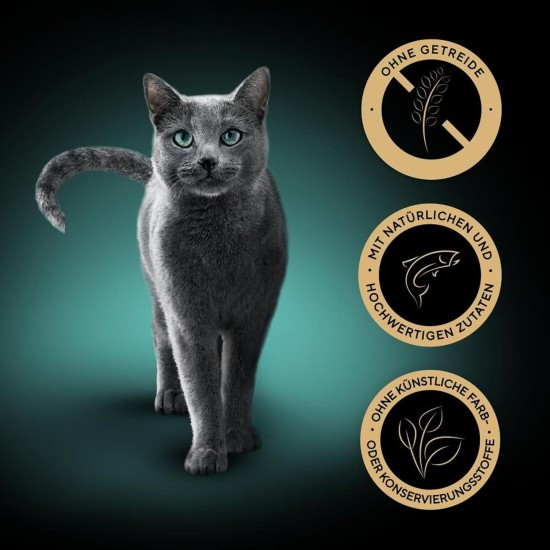 Sheba Fresh & Fine in Sauce, High-Quality Wet Cat Food, Portion Bag, Multipack with Chicken, Poultry and Turkey, 75 x 50 g Sheba Fresh & Fine in Sauce, High-Quality Wet Cat Food, Portion Bag, Multipack with Chicken, Poultry and Turkey, 75 x 50 g