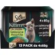 Sheba Kitten Assorted Selection in Salmon and Chicken Sauce Complete Wet Kitten Food 52 Bags of 85g Sheba Kitten Assorted Selection in Salmon and Chicken Sauce Complete Wet Kitten Food 52 Bags of 85g