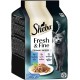 Sheba Portion Bag Cat Wet Food Multipack Fresh & Fine in Jelly with Tuna and Salmon MSC, 6 x 6 x 50 g - Healthy Meals for Cats with Jelly Sheba Portion Bag Cat Wet Food Multipack Fresh & Fine in Jelly with Tuna and Salmon MSC, 6 x 6 x 50 g - Healthy Meals for Cats with Jelly