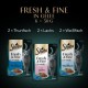 Sheba Portion Bag Cat Wet Food Multipack Fresh & Fine in Jelly with Tuna and Salmon MSC, 6 x 6 x 50 g - Healthy Meals for Cats with Jelly Sheba Portion Bag Cat Wet Food Multipack Fresh & Fine in Jelly with Tuna and Salmon MSC, 6 x 6 x 50 g - Healthy Meals for Cats with Jelly