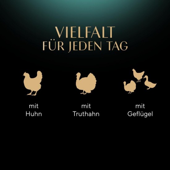 Sheba Portion Bags Multipack Fresh & Fine in Sauce with Chicken with Poultry with Turkey 5 x 15 x 50 g Sheba Portion Bags Multipack Fresh & Fine in Sauce with Chicken with Poultry with Turkey 5 x 15 x 50 g