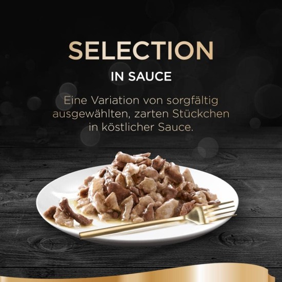 Sheba Selection in Sauce - Cat Food with Chicken Bites in Sauce for Adult Cats - 22 x 85 g Cat Food Sheba Selection in Sauce - Cat Food with Chicken Bites in Sauce for Adult Cats - 22 x 85 g Cat Food