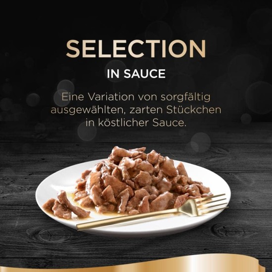 Sheba Selection in Sauce - Cat Food with Chicken Bites in Sauce for Adult Cats - 22 x 85 g Cat Food Sheba Selection in Sauce - Cat Food with Chicken Bites in Sauce for Adult Cats - 22 x 85 g Cat Food