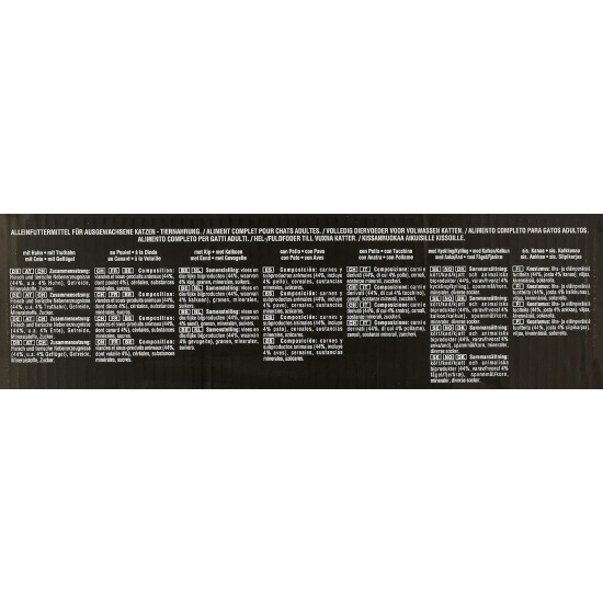 Sheba Selection in Sauce, Chicken, Turkey, Duck and Poultry, Wet Food for Adult Cats 60 Bags of 85g Sheba Selection in Sauce, Chicken, Turkey, Duck and Poultry, Wet Food for Adult Cats 60 Bags of 85g