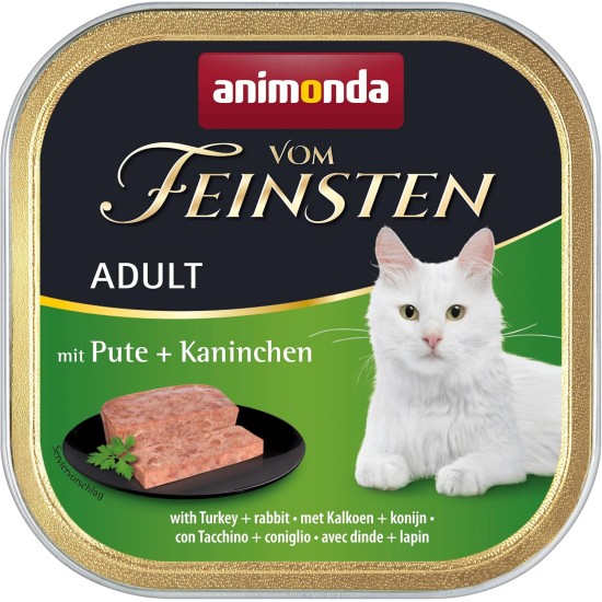 The Finest Cat Food Wet Fish & Meat Variety (32 x 100 g), Cat Food Wet without Grain and Sugar by animonda, with Fresh, Meaty Ingredients The Finest Cat Food Wet Fish & Meat Variety (32 x 100 g), Cat Food Wet without Grain and Sugar by animonda, with Fresh, Meaty Ingredients