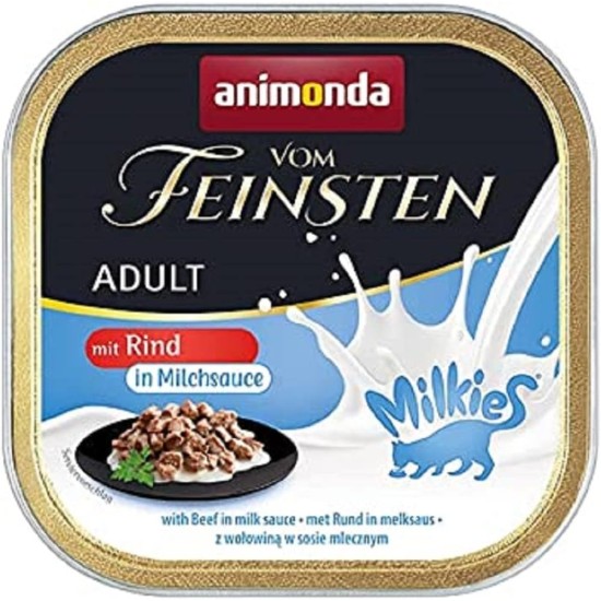 The Finest Cat Food Wet Fish & Meat Variety (32 x 100 g), Cat Food Wet without Grain and Sugar by animonda, with Fresh, Meaty Ingredients The Finest Cat Food Wet Fish & Meat Variety (32 x 100 g), Cat Food Wet without Grain and Sugar by animonda, with Fresh, Meaty Ingredients