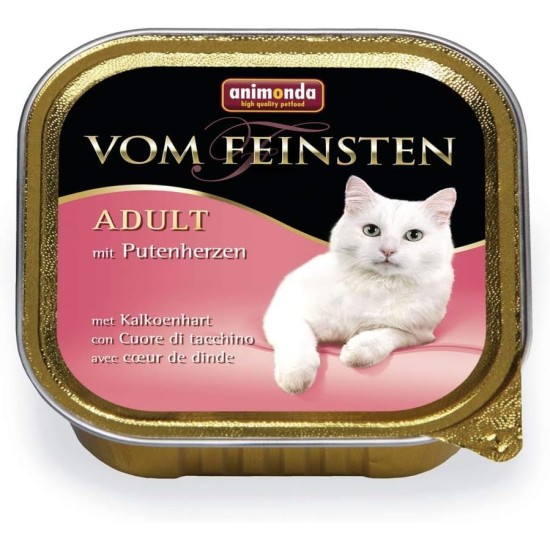 The Finest Cat Food Wet Fish & Meat Variety (32 x 100 g), Cat Food Wet without Grain and Sugar by animonda, with Fresh, Meaty Ingredients The Finest Cat Food Wet Fish & Meat Variety (32 x 100 g), Cat Food Wet without Grain and Sugar by animonda, with Fresh, Meaty Ingredients