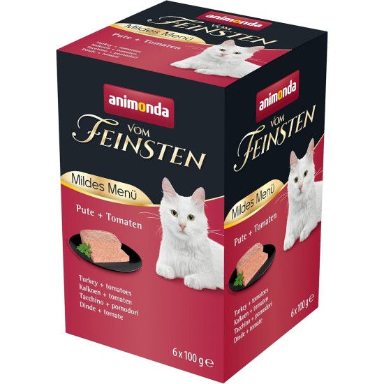 The Finest Cat Food Wet Fish & Meat Variety (32 x 100 g), Cat Food Wet without Grain and Sugar by animonda, with Fresh, Meaty Ingredients The Finest Cat Food Wet Fish & Meat Variety (32 x 100 g), Cat Food Wet without Grain and Sugar by animonda, with Fresh, Meaty Ingredients