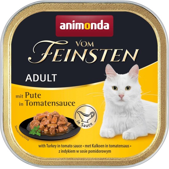 The Finest Cat Food Wet Fish & Meat Variety (32 x 100 g), Cat Food Wet without Grain and Sugar by animonda, with Fresh, Meaty Ingredients The Finest Cat Food Wet Fish & Meat Variety (32 x 100 g), Cat Food Wet without Grain and Sugar by animonda, with Fresh, Meaty Ingredients