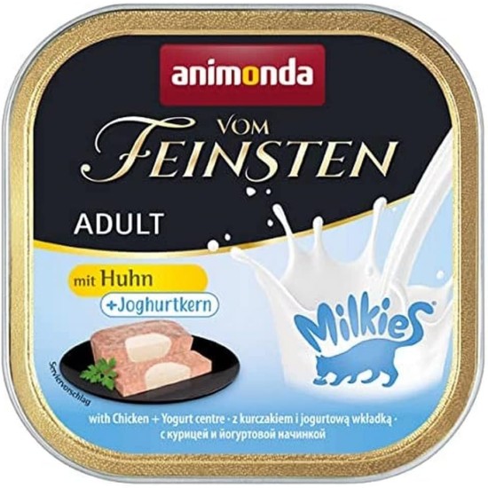 The Finest Cat Food Wet Fish & Meat Variety (32 x 100 g), Cat Food Wet without Grain and Sugar by animonda, with Fresh, Meaty Ingredients The Finest Cat Food Wet Fish & Meat Variety (32 x 100 g), Cat Food Wet without Grain and Sugar by animonda, with Fresh, Meaty Ingredients