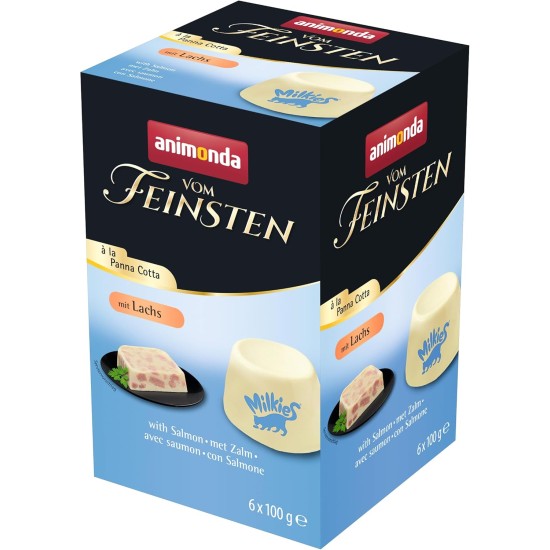 The Finest Cat Food Wet Fish & Meat Variety (32 x 100 g), Cat Food Wet without Grain and Sugar by animonda, with Fresh, Meaty Ingredients The Finest Cat Food Wet Fish & Meat Variety (32 x 100 g), Cat Food Wet without Grain and Sugar by animonda, with Fresh, Meaty Ingredients