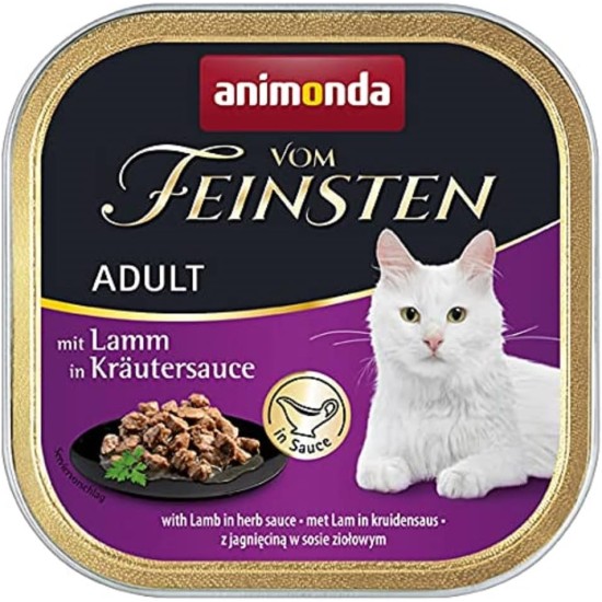 The Finest Cat Food Wet Fish & Meat Variety (32 x 100 g), Cat Food Wet without Grain and Sugar by animonda, with Fresh, Meaty Ingredients The Finest Cat Food Wet Fish & Meat Variety (32 x 100 g), Cat Food Wet without Grain and Sugar by animonda, with Fresh, Meaty Ingredients