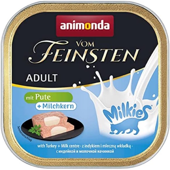 The Finest Cat Food Wet Fish & Meat Variety (32 x 100 g), Cat Food Wet without Grain and Sugar by animonda, with Fresh, Meaty Ingredients The Finest Cat Food Wet Fish & Meat Variety (32 x 100 g), Cat Food Wet without Grain and Sugar by animonda, with Fresh, Meaty Ingredients