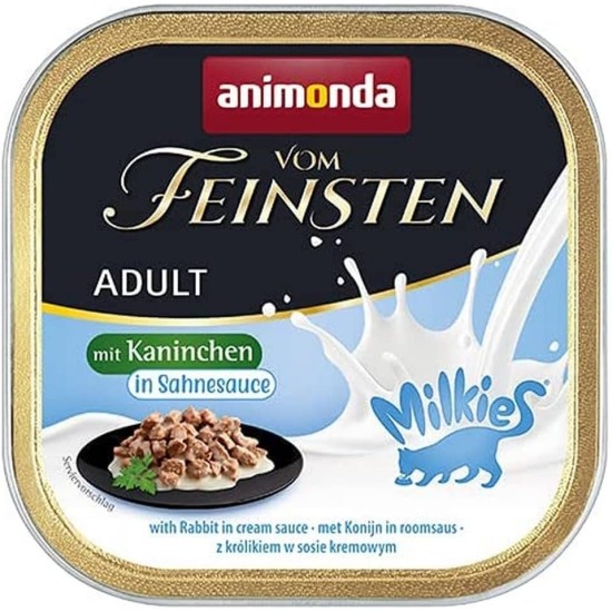 The Finest Cat Food Wet Fish & Meat Variety (32 x 100 g), Cat Food Wet without Grain and Sugar by animonda, with Fresh, Meaty Ingredients The Finest Cat Food Wet Fish & Meat Variety (32 x 100 g), Cat Food Wet without Grain and Sugar by animonda, with Fresh, Meaty Ingredients