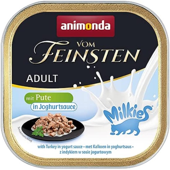 The Finest Cat Food Wet Fish & Meat Variety (32 x 100 g), Cat Food Wet without Grain and Sugar by animonda, with Fresh, Meaty Ingredients The Finest Cat Food Wet Fish & Meat Variety (32 x 100 g), Cat Food Wet without Grain and Sugar by animonda, with Fresh, Meaty Ingredients
