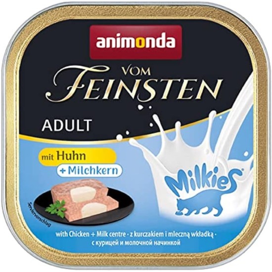 The Finest Cat Food Wet Fish & Meat Variety (32 x 100 g), Cat Food Wet without Grain and Sugar by animonda, with Fresh, Meaty Ingredients The Finest Cat Food Wet Fish & Meat Variety (32 x 100 g), Cat Food Wet without Grain and Sugar by animonda, with Fresh, Meaty Ingredients