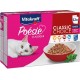 Vitakraft Poésie Classic Wet Cat Food in Sauce, with Chicken, Turkey, Beef, Salmon, No Added Sugar and Grains (1 Pack of 12 x 85 g) Vitakraft Poésie Classic Wet Cat Food in Sauce, with Chicken, Turkey, Beef, Salmon, No Added Sugar and Grains (1 Pack of 12 x 85 g)
