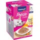Vitakraft Poésie Création, Tender Selection, Wet Cat Food in Sauce, with Chicken, with Turkey, with Beef, No Added Sugar and Grains (1 Pack of 6 x 85 g) Vitakraft Poésie Création, Tender Selection, Wet Cat Food in Sauce, with Chicken, with Turkey, with Beef, No Added Sugar and Grains (1 Pack of 6 x 85 g)