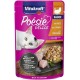 Vitakraft Poésie Délice, Wet Cat Food in Sauce, with Heart, No Added Sugar and Grains (1 x 85 g) Vitakraft Poésie Délice, Wet Cat Food in Sauce, with Heart, No Added Sugar and Grains (1 x 85 g)