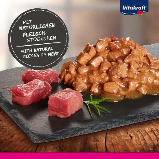 Vitakraft Wet cat food Poésie Deli- Sauce pouch 23 x 85g, Beef Vitakraft Wet cat food Poésie Deli- Sauce pouch 23 x 85g, Beef