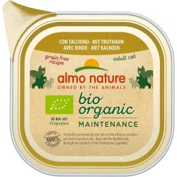 almo nature Bio Organic Maintenance Wet for Cats - with Turkey 85 g x 19 Pieces, 1.62 kg almo nature Bio Organic Maintenance Wet for Cats - with Turkey 85 g x 19 Pieces, 1.62 kg