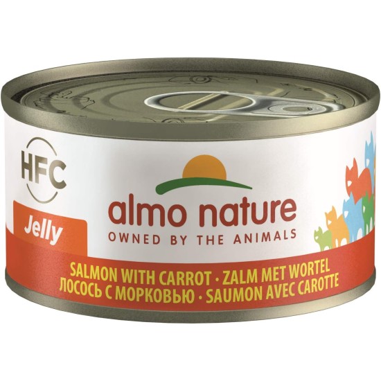 almo nature HFC Cuisine Wet Cat Food with Tuna, Chicken and Ham (24 Cans of 70 g) almo nature HFC Cuisine Wet Cat Food with Tuna, Chicken and Ham (24 Cans of 70 g)