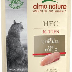 almo nature HFC Kitten Complete with Chicken Complete Food for Cat Boys, Wet Food, Pack of 24 (24 x 55 g), 1 Pack (1 x 1,700 kg) almo nature HFC Kitten Complete with Chicken Complete Food for Cat Boys, Wet Food, Pack of 24 (24 x 55 g), 1 Pack (1 x 1,700 kg)