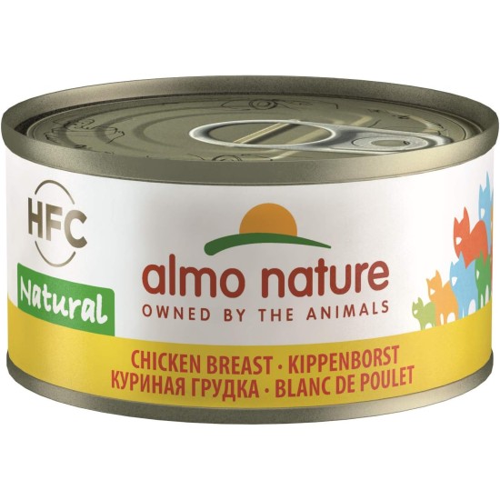 almo nature HFC Natural Wet Cat Food, Tuna with Clams, Pack of 24 (24 x 70 g) almo nature HFC Natural Wet Cat Food, Tuna with Clams, Pack of 24 (24 x 70 g)