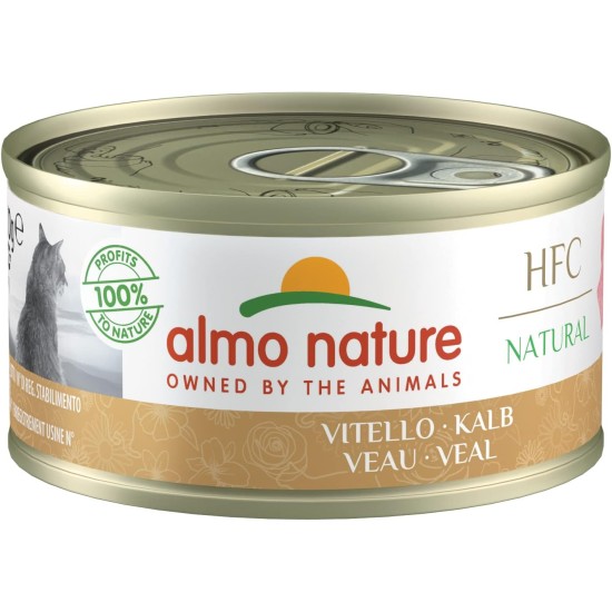 almo nature HFC Natural Wet Cat Food, Tuna with Clams, Pack of 24 (24 x 70 g) almo nature HFC Natural Wet Cat Food, Tuna with Clams, Pack of 24 (24 x 70 g)