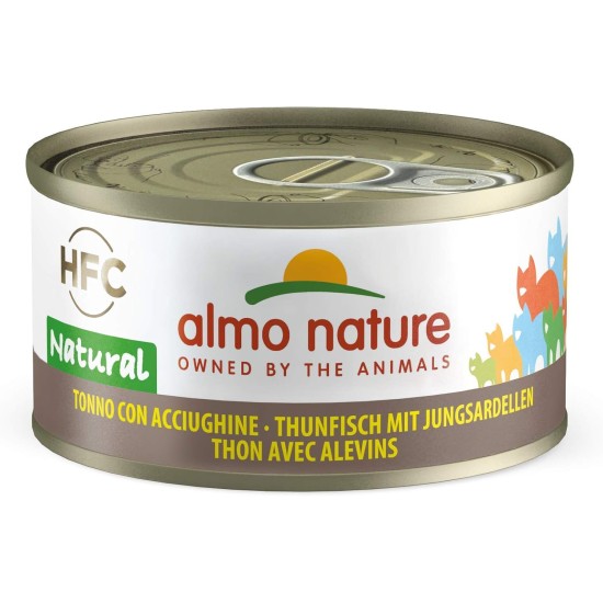 almo nature HFC Natural Wet Cat Food, Tuna with Clams, Pack of 24 (24 x 70 g) almo nature HFC Natural Wet Cat Food, Tuna with Clams, Pack of 24 (24 x 70 g)
