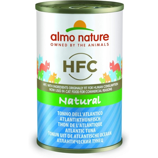 almo nature HFC Natural Wet Cat Food with Chicken and Tuna (24 Cans of 70 g) Transparent almo nature HFC Natural Wet Cat Food with Chicken and Tuna (24 Cans of 70 g) Transparent