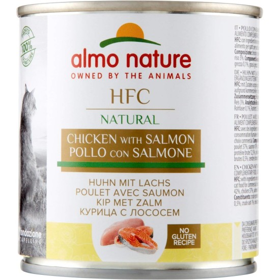 almo nature HFC Natural Wet Cat Food with Tuna and Shrimp 280 g x 12, 4.2 kg almo nature HFC Natural Wet Cat Food with Tuna and Shrimp 280 g x 12, 4.2 kg