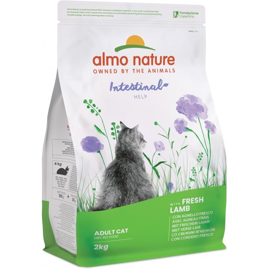almo nature Holistic Intestinal Help Cat Food, Wet Food for Adult Cats with Poultry, Pack of 30 (30 x 70 g) almo nature Holistic Intestinal Help Cat Food, Wet Food for Adult Cats with Poultry, Pack of 30 (30 x 70 g)