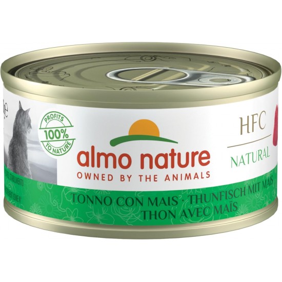 almo nature Megapack Wet Cat Food, Tuna with Corn, Pack of 6 (6 x 70 g) almo nature Megapack Wet Cat Food, Tuna with Corn, Pack of 6 (6 x 70 g)