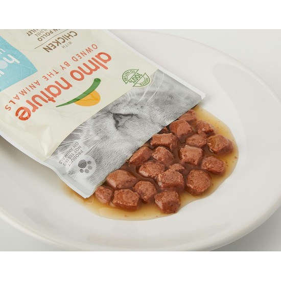 almo nature Multipack Holistic Urinary Help - 3 x With Fish - 3 x With Chicken. Complete Food for Adult Cats, Wet Food, Pack of 6 (6 x 70 g) almo nature Multipack Holistic Urinary Help - 3 x With Fish - 3 x With Chicken. Complete Food for Adult Cats, Wet Food, Pack of 6 (6 x 70 g)