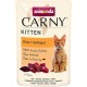 animonda Carny Cat Wet Food Kitten Baby Paté (12 x 200 g), Kitten Grain-Free Cat Wet Food without Sugar for Growing Kittens up to 1 Year, with Fresh Ingredients animonda Carny Cat Wet Food Kitten Baby Paté (12 x 200 g), Kitten Grain-Free Cat Wet Food without Sugar for Growing Kittens up to 1 Year, with Fresh Ingredients