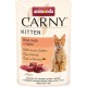 animonda Carny Cat Wet Food Kitten Baby Paté (12 x 200 g), Kitten Grain-Free Cat Wet Food without Sugar for Growing Kittens up to 1 Year, with Fresh Ingredients animonda Carny Cat Wet Food Kitten Baby Paté (12 x 200 g), Kitten Grain-Free Cat Wet Food without Sugar for Growing Kittens up to 1 Year, with Fresh Ingredients