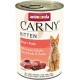 animonda Carny Cat Wet Food Kitten Baby Paté (12 x 200 g), Kitten Grain-Free Cat Wet Food without Sugar for Growing Kittens up to 1 Year, with Fresh Ingredients animonda Carny Cat Wet Food Kitten Baby Paté (12 x 200 g), Kitten Grain-Free Cat Wet Food without Sugar for Growing Kittens up to 1 Year, with Fresh Ingredients