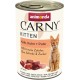 animonda Carny Cat Wet Food Kitten Baby Paté (12 x 200 g), Kitten Grain-Free Cat Wet Food without Sugar for Growing Kittens up to 1 Year, with Fresh Ingredients animonda Carny Cat Wet Food Kitten Baby Paté (12 x 200 g), Kitten Grain-Free Cat Wet Food without Sugar for Growing Kittens up to 1 Year, with Fresh Ingredients